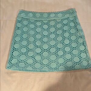 NWOT Sky Blue Vineyard Vines Lace Skirt Size 10